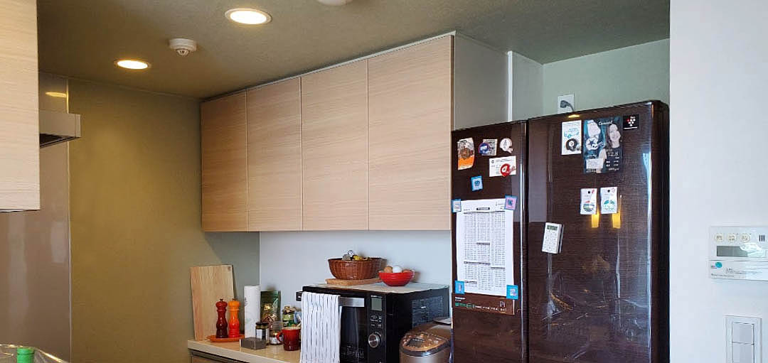 キッチンクロス張替え