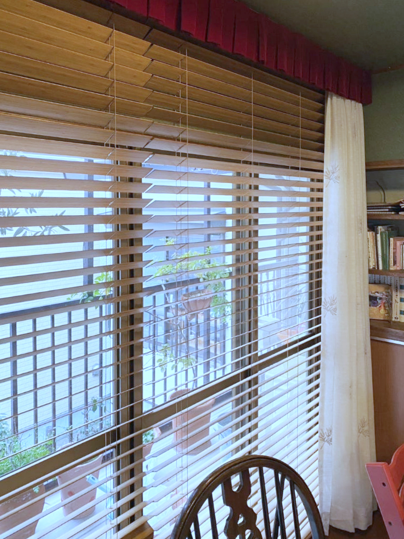 バンブーブラインド　箱型バランス