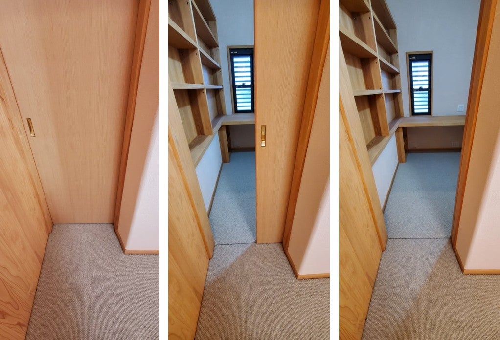 カーペット敷き詰め