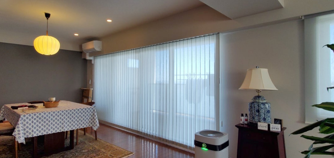 ２連取付仕様　ラインドレープ　LD7603